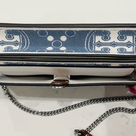 Like New Tory Burch
T Monogram Denim Wallet Crossbody - Picture 13 of 16